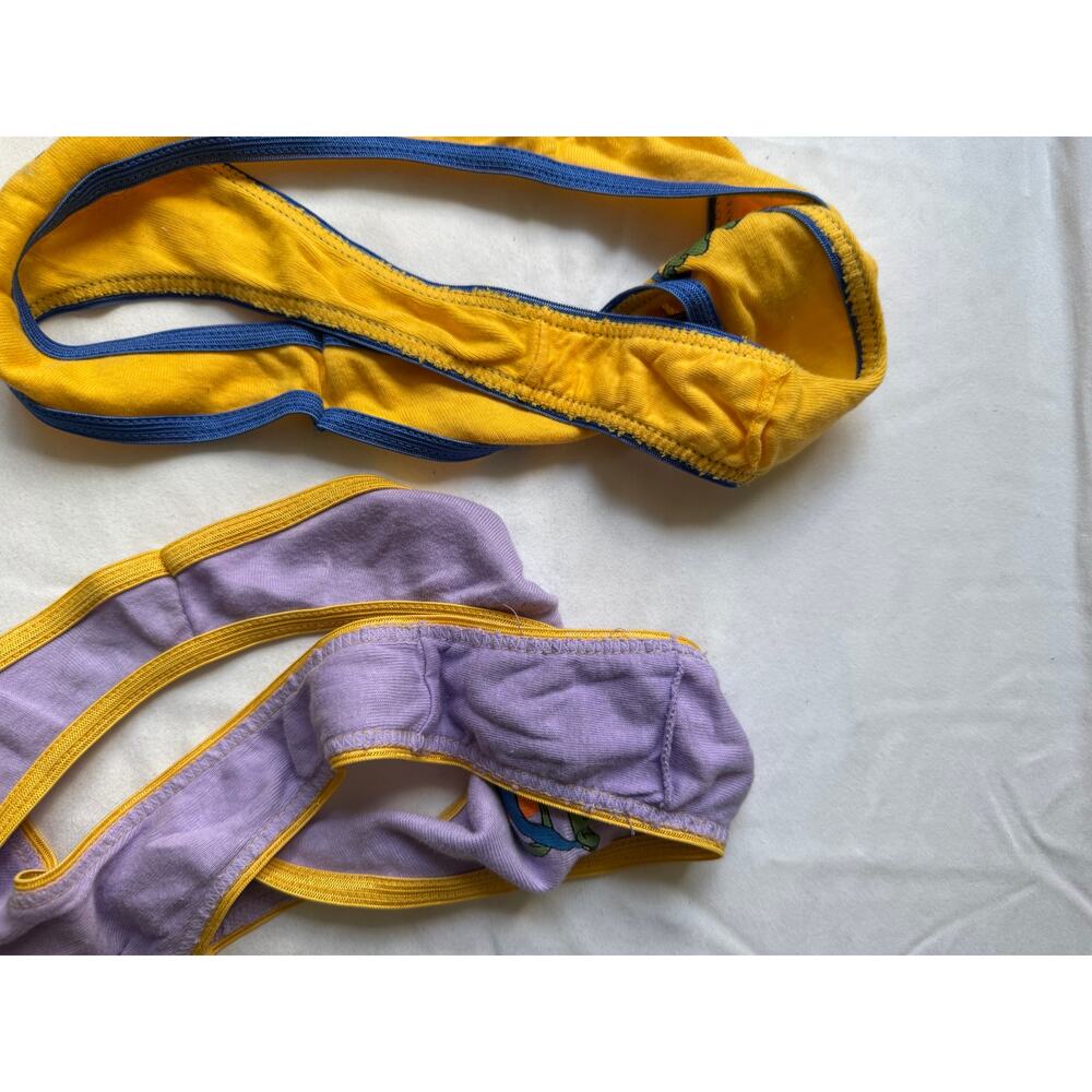 NWOT Vintage Dragon Ball Ranfan Girl-Fu Anime Thong Panty Size M/6 Y2K - Picture 3 of 4